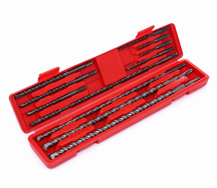 Set burghie pentru beton 11 buc SDS (KD984) [4]