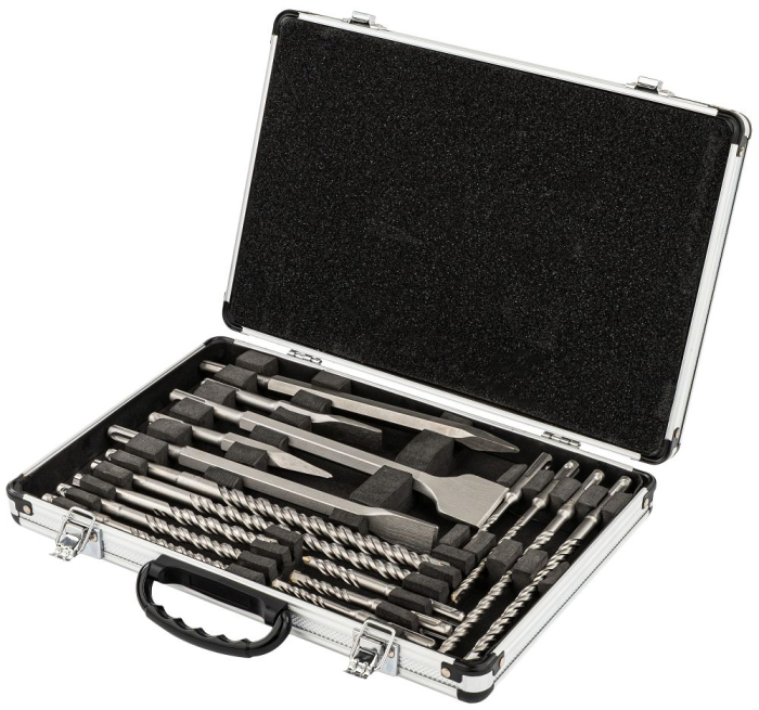 Set burghie si dalti SDS Plus 17 piese pentru beton zidarie cu valiza PM1488 (PM-ZWD-17T) [2]