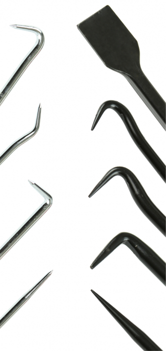 Set carlige raclete extractoare garnituri cu maner 9piese (M61020) [6]