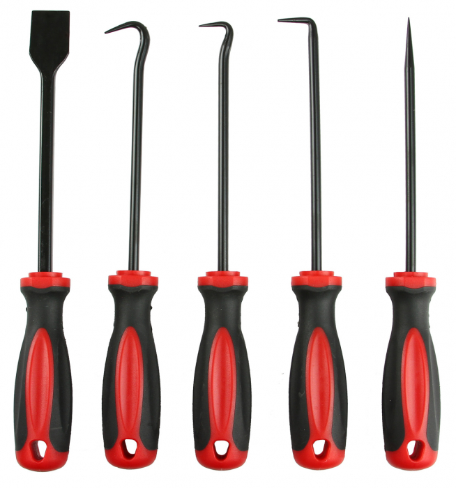 Set carlige raclete extractoare garnituri cu maner 9piese (M61020) [3]