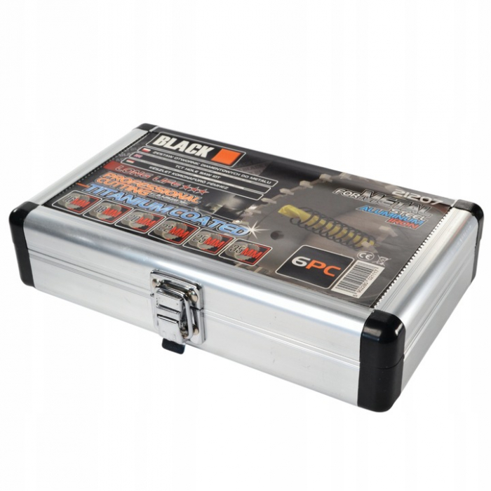 Set carote 16-35mm cu vidia pentru metal burghie din titan 6piese (21207) [5]