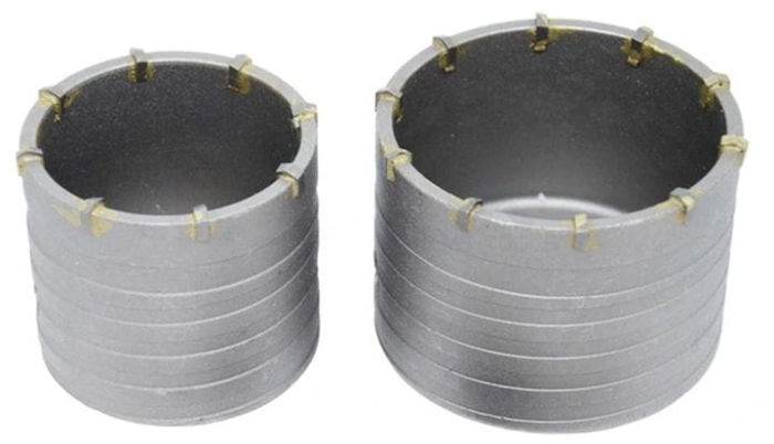 Set carote beton 65mm 80mm 2 buc SDS cu burghiu (KD10275) [2]