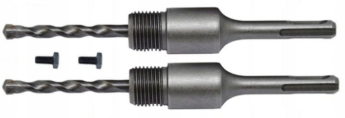 Set carote beton 65mm 80mm 2 buc SDS cu burghiu (KD10275) [3]