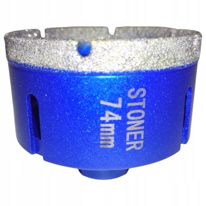 Set carote diamantate 20-74mm + disc taiere + freza conica 20-48mm piatra gresie faianta beton (S12205) [4]