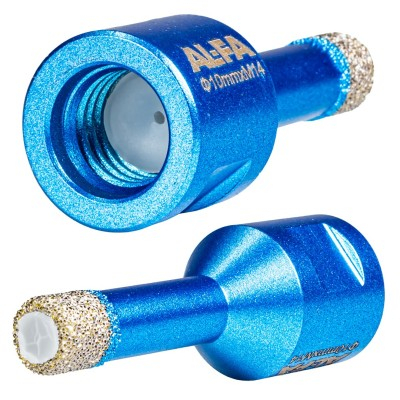 Set carote diamantate conice 6-68mm pentru gresie si portelan, cu adaptor si cutie (3337) [9]