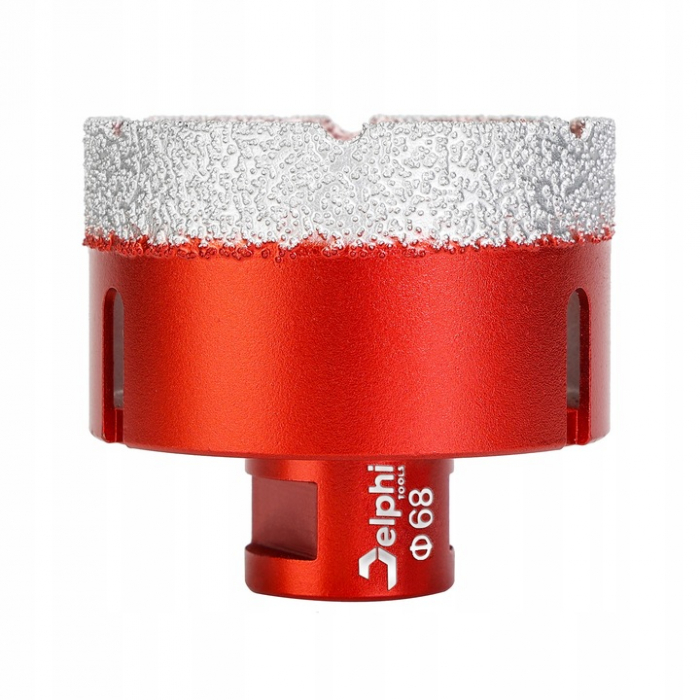 Set carote diamantate piatra gresie faianta beton 6-68mm HEX M14 10piese (CAR668M14-6) [8]