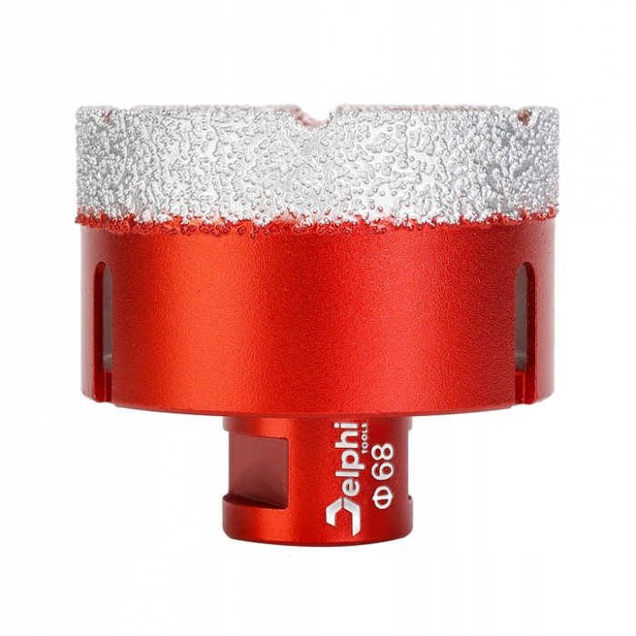 Set carote diamantate piatra gresie faianta beton 6-68mm HEX M14 6piese (CAR668M14-11) [7]