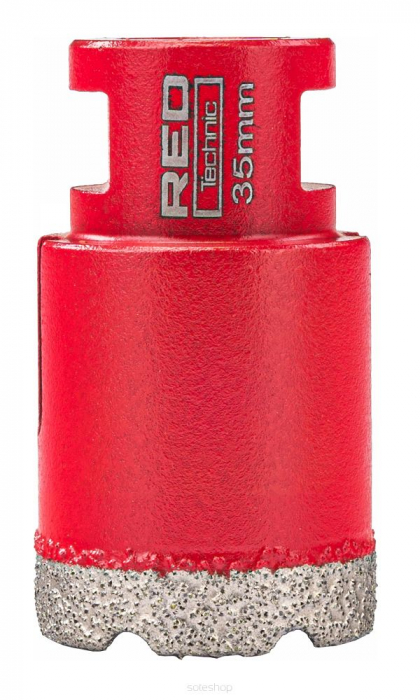 Set carote diamantate piatra gresie faianta beton 6-68mm HEX M14 6piese (RTZOD0045) [5]