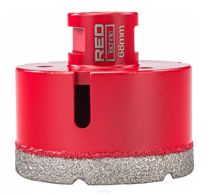 Set carote diamantate piatra gresie faianta beton 6-68mm HEX M14 6piese (RTZOD0045) [4]