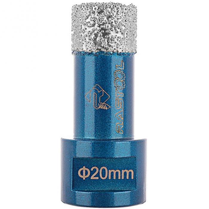 Set carote diamantate piatra gresie faianta beton 6-68mm M14 12piese (CAR668M14-4) [3]