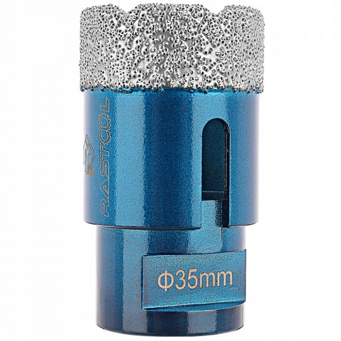 Set carote diamantate piatra gresie faianta beton 6-68mm M14 12piese (CAR668M14-4) [2]