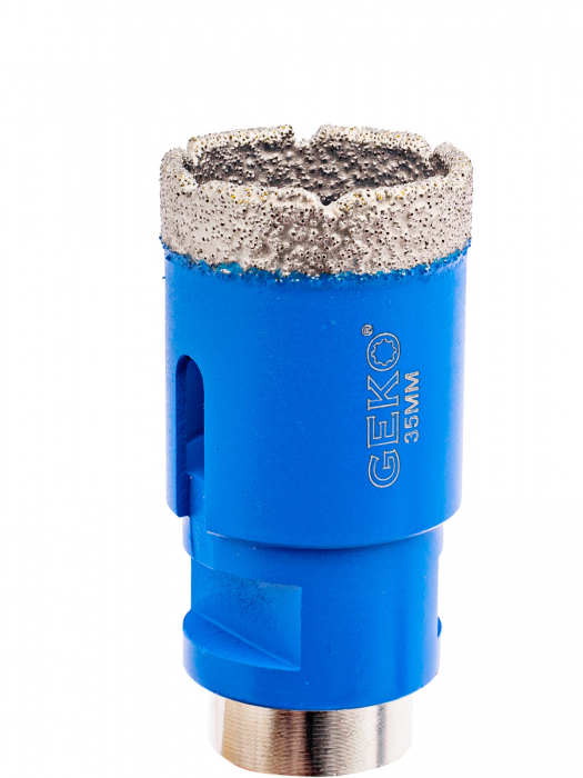 Set carote diamantate piatra gresie faianta beton 6-68mm M14 12piese (M22598 OW584) [2]