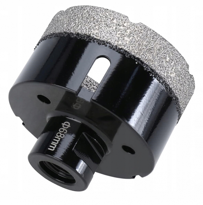 Set carote diamantate piatra gresie faianta beton 6-68mm M14 6piese (CAR668M14-14) [3]