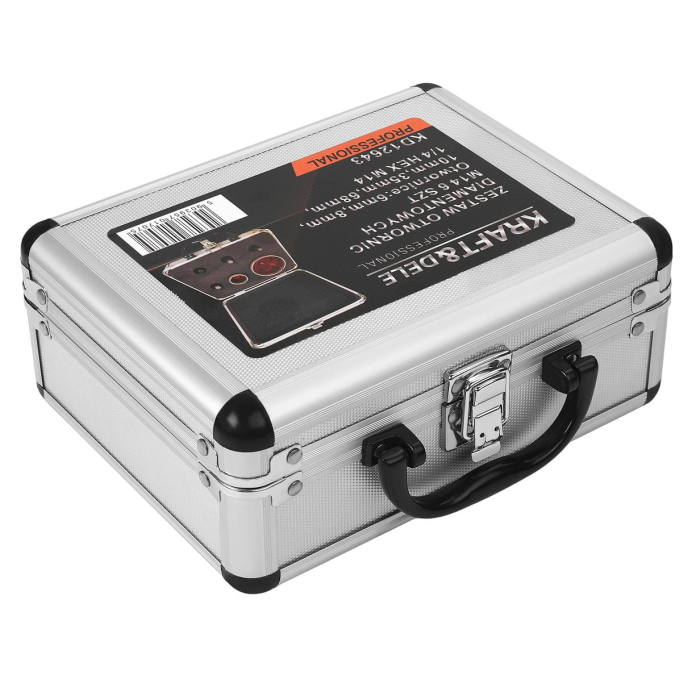 Set carote diamantate piatra gresie faianta beton 6-68mm M14 6piese (KD12643) [8]