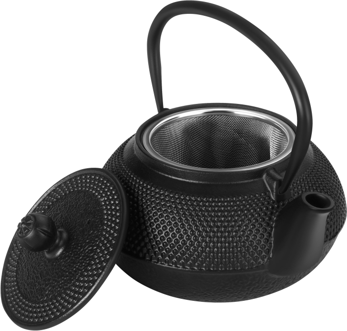 Set ceainic fonta cu cesti infuzor si incalzitor pentru preparare si servire ceai (KD4271) [9]
