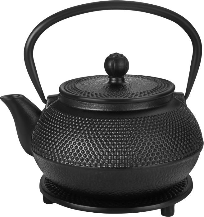 Set ceainic fonta cu cesti infuzor si incalzitor pentru preparare si servire ceai (KD4271) [11]