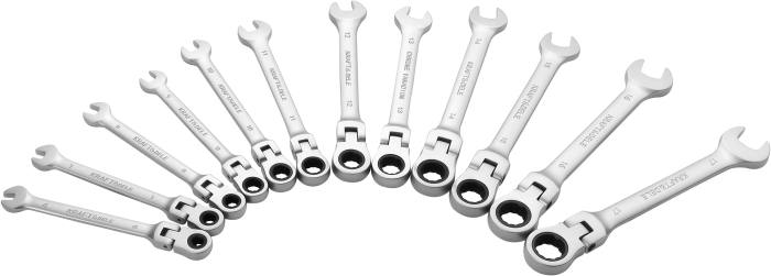 Set chei combinate cu clichet 6-32 mm, 22 piese, geanta transport (KD11053) [10]