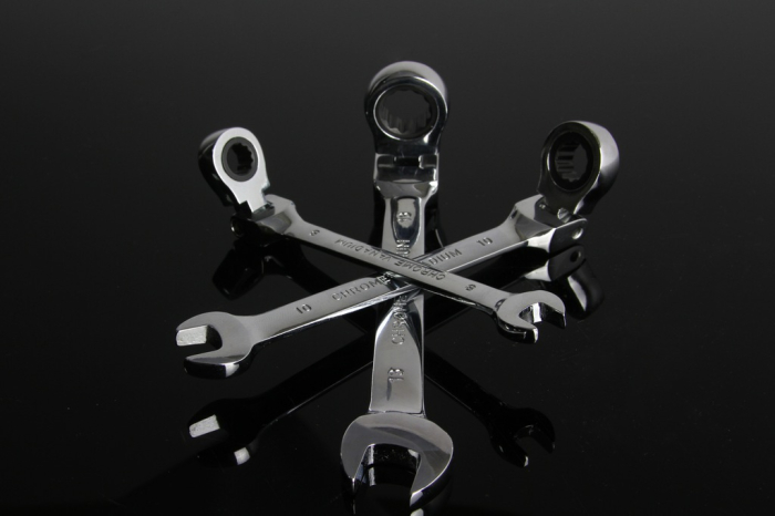 Set chei combinate cu clichet scurte CrV 8 10 13 mm (M58590) [5]
