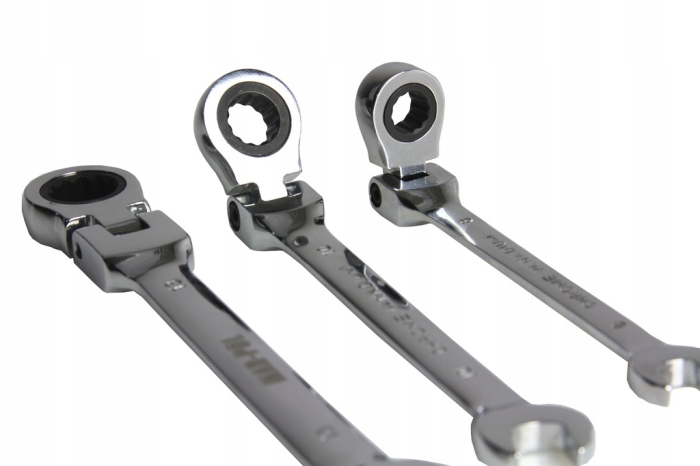Set chei combinate cu clichet scurte CrV 8 10 13 mm (M58590) [2]