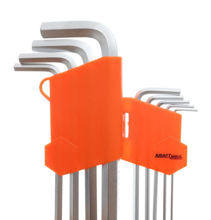Set chei hexagonale imbus 9 piese 1.5 - 10 mm (KD10896) [2]
