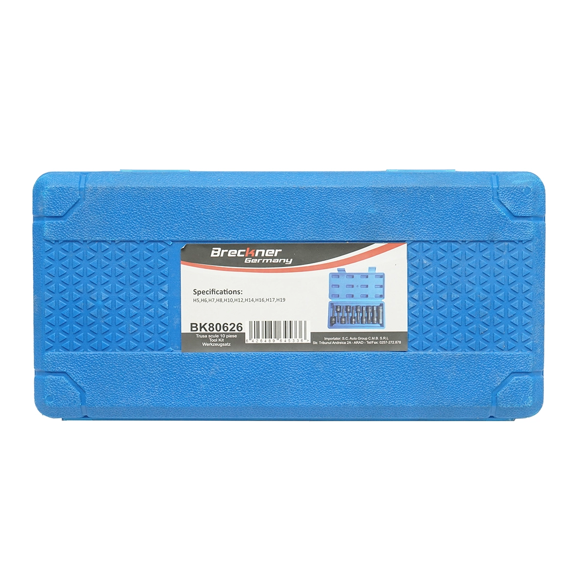 Set chei impact hexagonale H5-H19 imbus 10 piese DISMB94 (BK80626) [2]