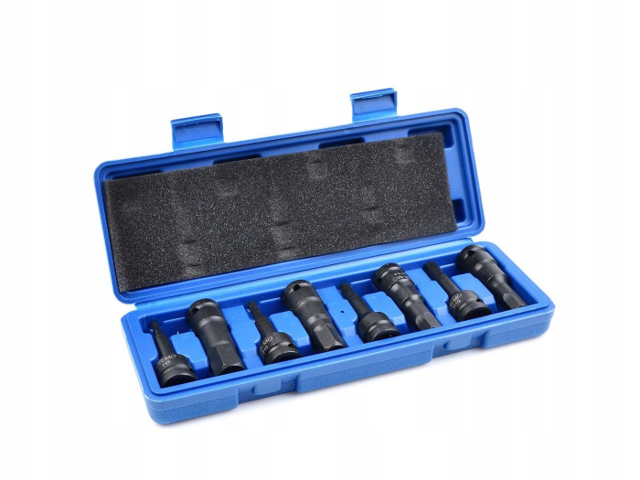 Set chei impact hexagonale  H5-H19 imbus 8 piese (G10525) [3]