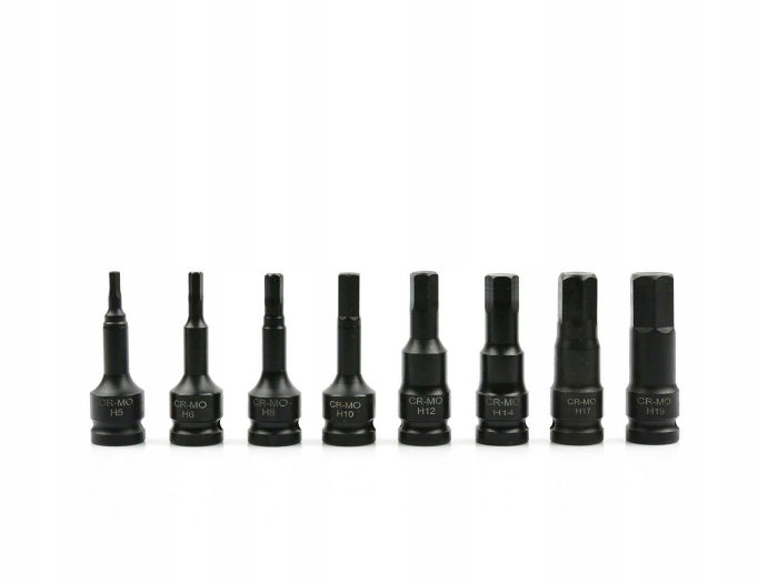 Set chei impact hexagonale  H5-H19 imbus 8 piese (G10525) [4]