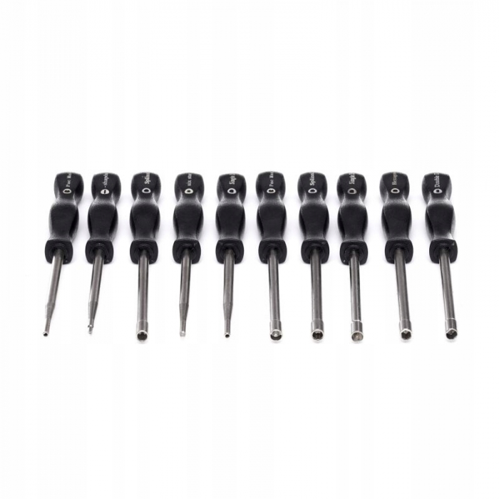 Set chei surublenita reglarea instrument reglaj carburator 10 piese (KD11246) [8]