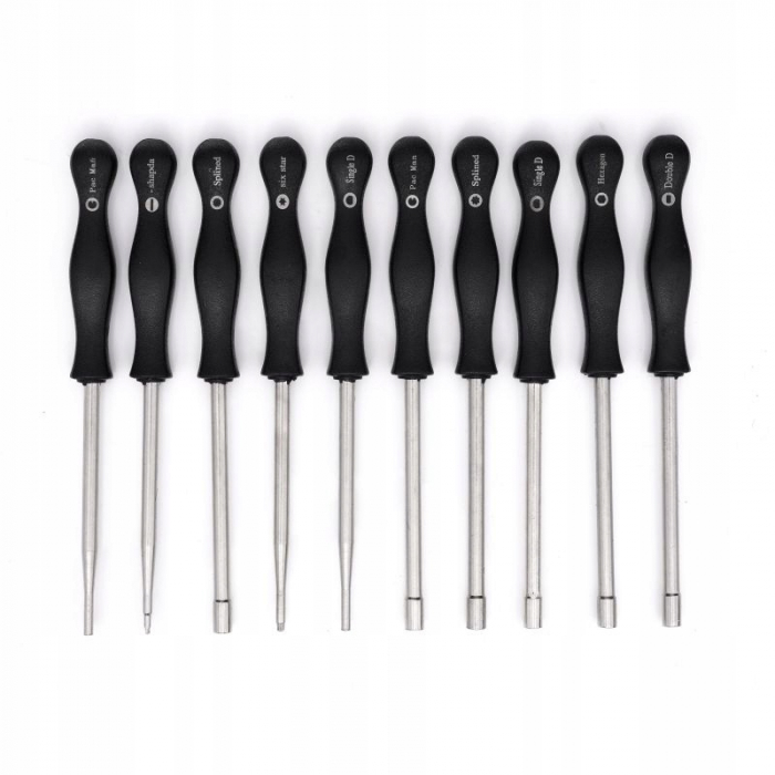Set chei surublenita reglarea instrument reglaj carburator 10 piese (KD11246) [7]