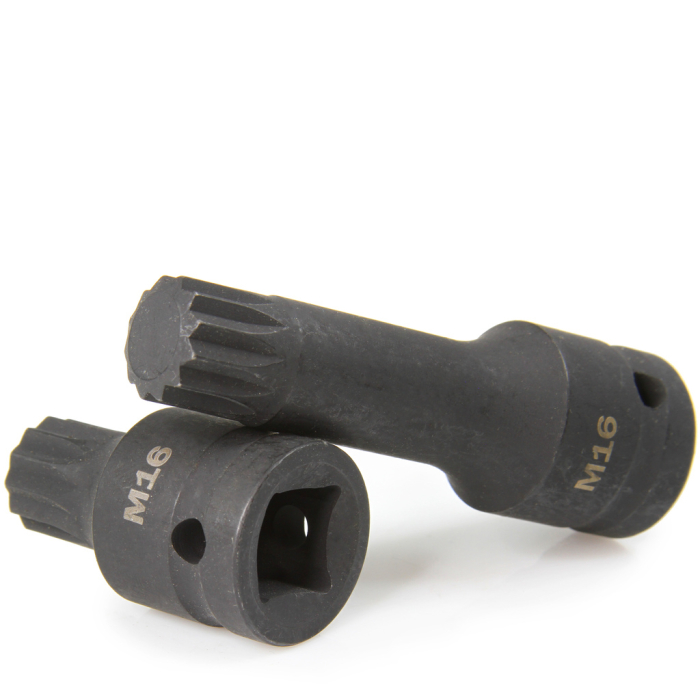 Set chei tubulare impact Spline 1/2" M14 M16 M18 6 piese CrMo (M66416) [5]