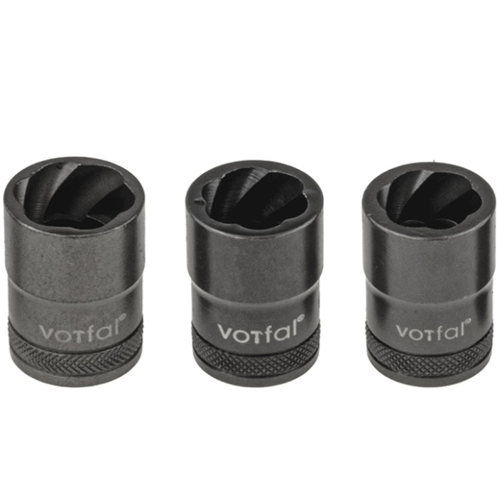 Set chei tubulare pentru suruburi deteriorate 6-19 mm 33 piese cu profil de prindere (VRF08085_2) [7]