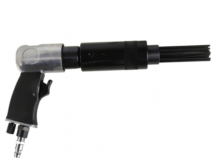 Set ciocan pneumatic curatare sablare cu ace + dalta pneumatica cu accesorii (G03145) [3]