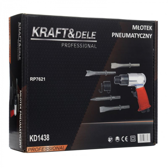 Set ciocan pneumatic dalta cu accesorii (KD1438) [7]