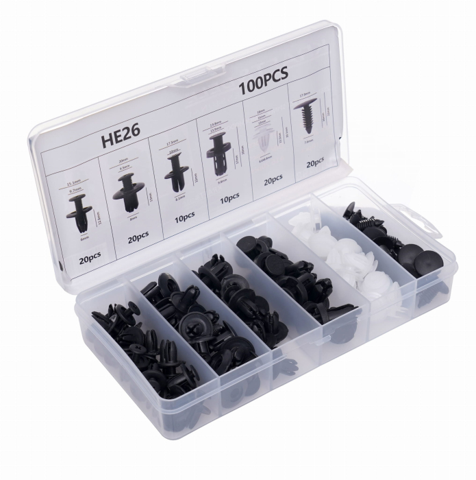 Set cleme fixare tapiterie, 100 elemente (KD10498) [2]