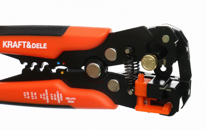 Set cleste pentru decablat si sertizat cabluri, accesorii incluse 260 elemente (KD10543) [9]