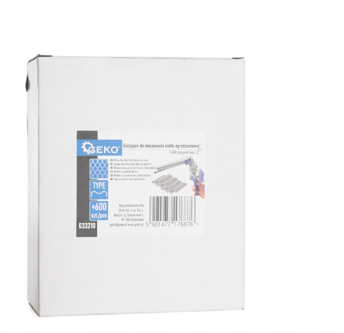 Set cleste pentru legat fixat plasa de sarma 600 capse tip E (G33210) [8]