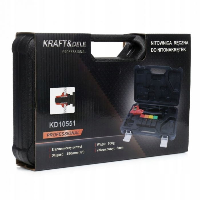 Set cleste pistol nituit piulite M3-M6 (KD10551) [8]