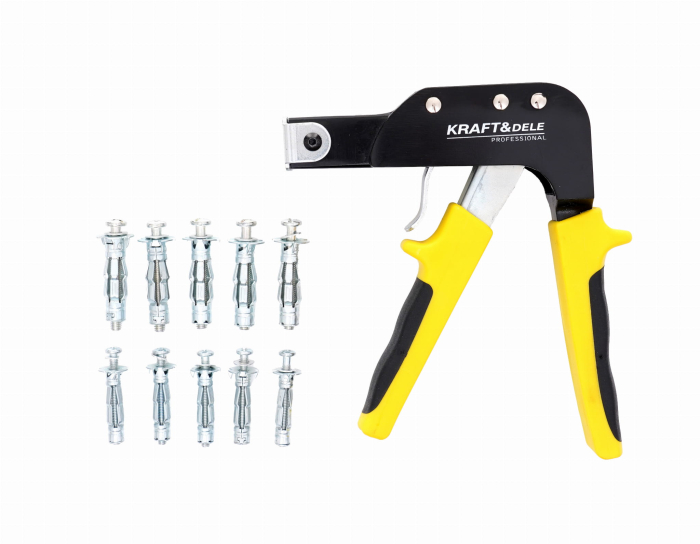 Set cleste pistol nituit sertizat dibluri ancore in panouri gips (KD10574) [7]