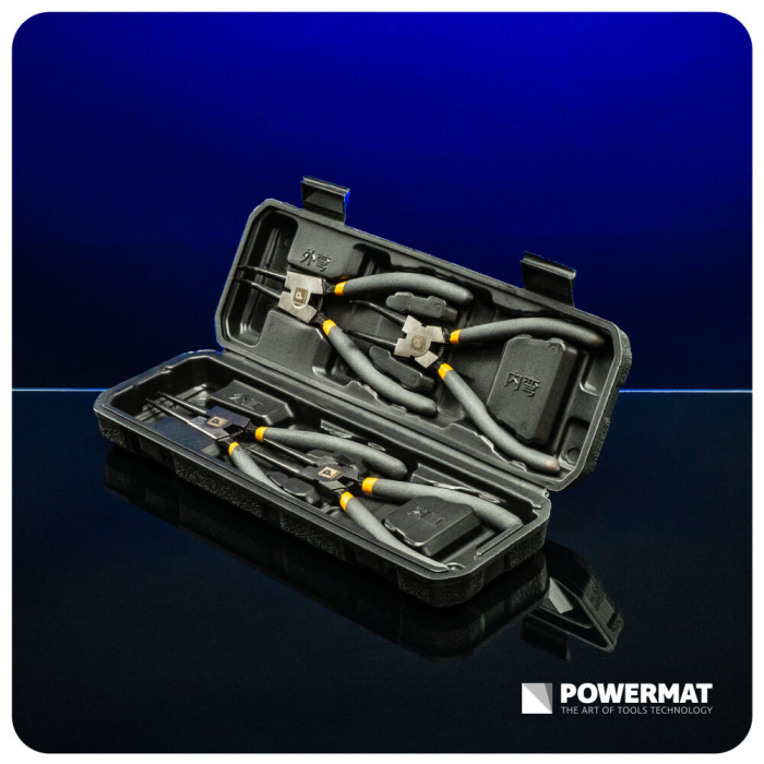 Set clesti Seger 4 piese 180 mm pentru inele de siguranta interioare si exterioare PM0321 (PM-SEG-7) [10]