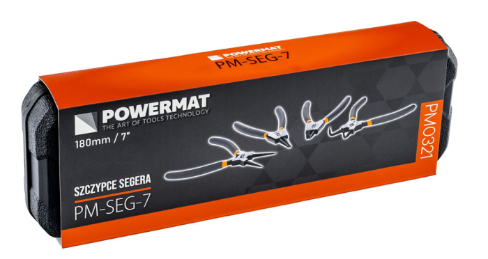 Set clesti Seger 4 piese 180 mm pentru inele de siguranta interioare si exterioare PM0321 (PM-SEG-7) [12]