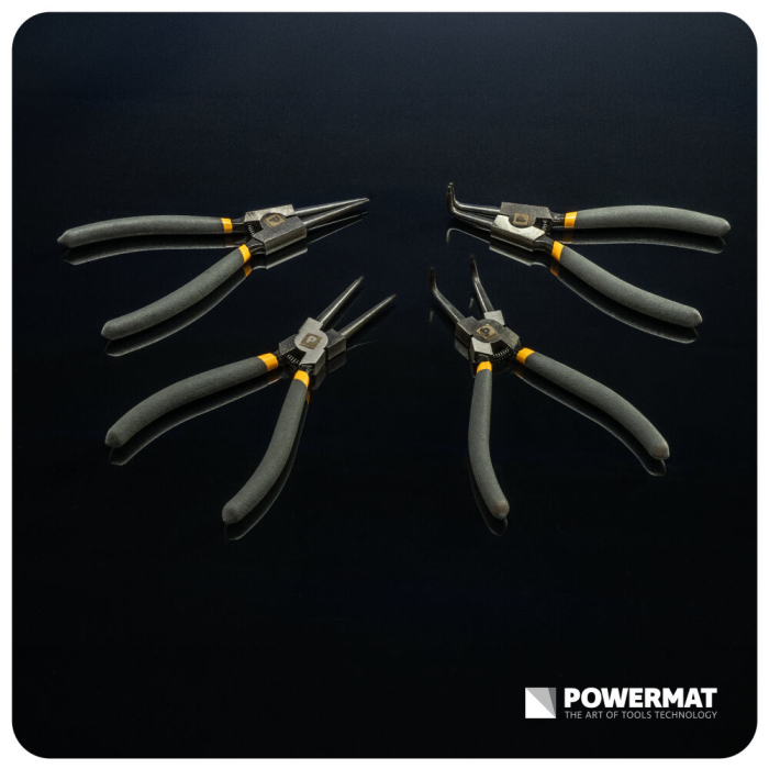 Set clesti Seger 4 piese 180 mm pentru inele de siguranta interioare si exterioare PM0321 (PM-SEG-7) [11]