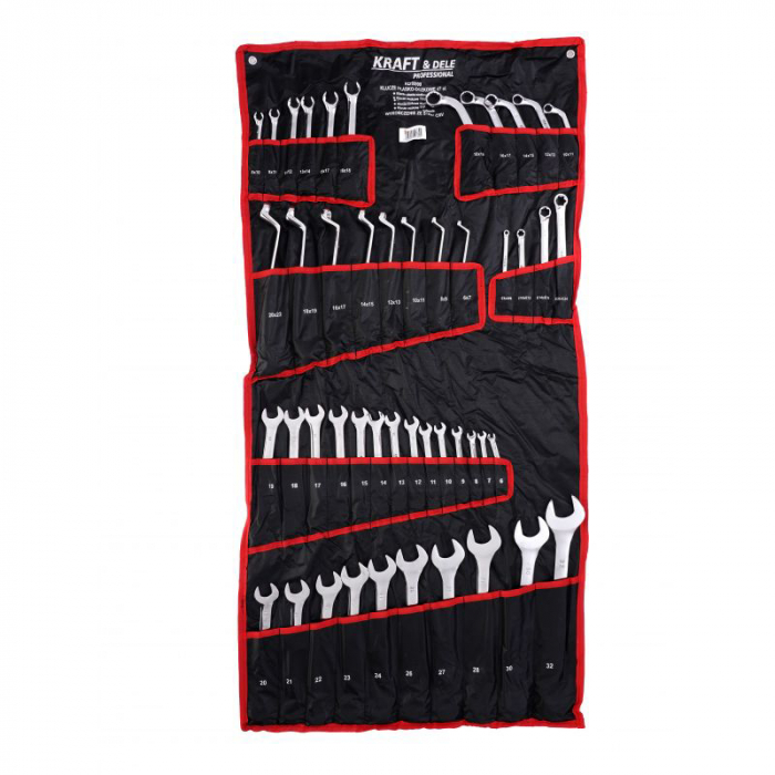 Set complet 47 chei combinate inelare torx tip C semideschise cotite 6-32mm (KD10999) [2]