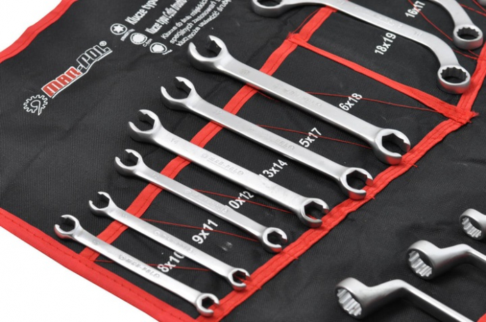 Set complet 47 chei combinate inelare torx tip C semideschise cotite 6-32mm (M58140) [9]