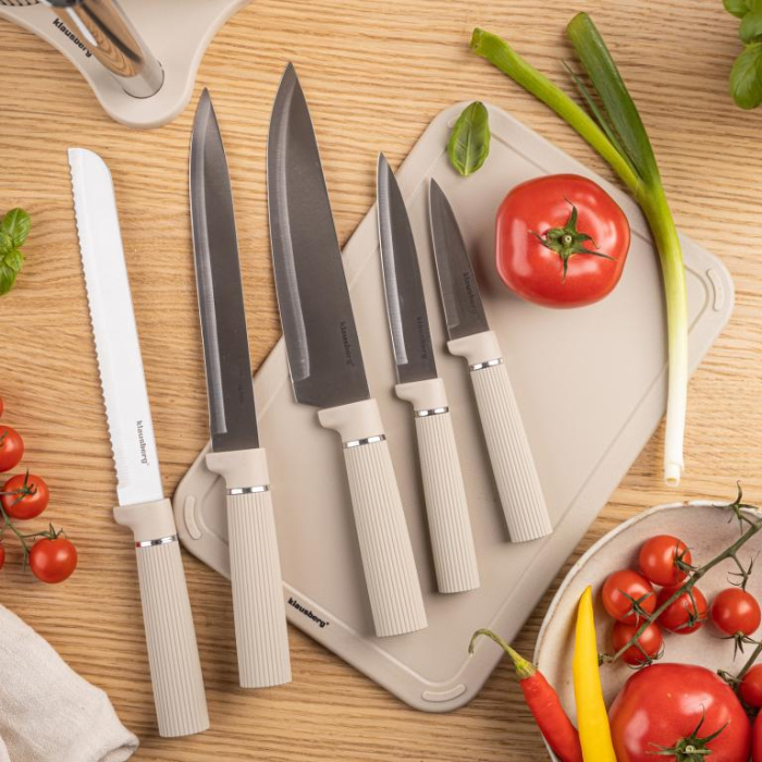 Set complet bucatarie material plastic si otel inoxidabil bej (KB-7978) [13]