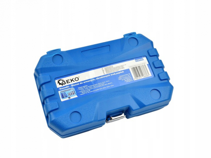Set complet extractoare suruburi deteriorate rupte piulite rotunjite 17 piese (G30035) [6]