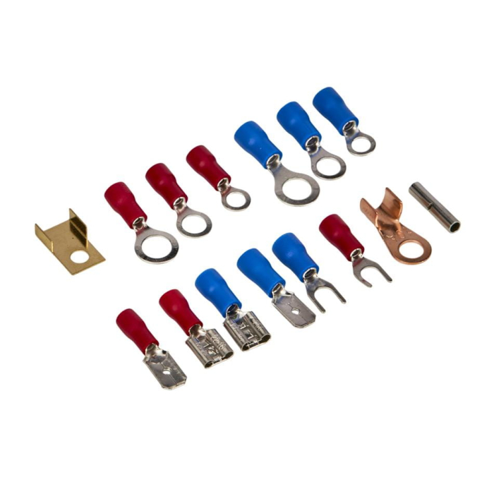 Set conectori papuci electrici capete cabluri auto izolate 300piese (KD10488) [3]