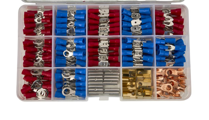 Set conectori papuci electrici capete cabluri auto izolate 300piese (KD10488) [7]