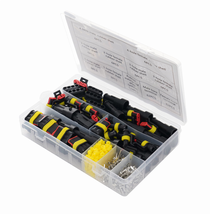 Set conectori papuci electrici ermetici senzori auto 352piese (KD10480) [4]