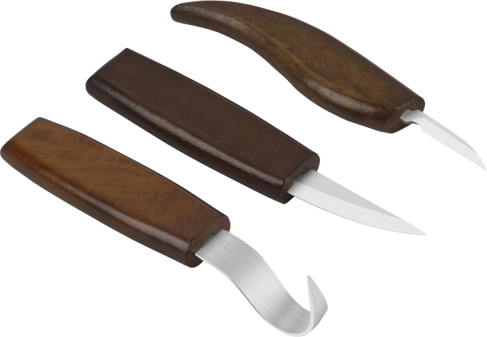 Set cutite pentru sculptura in lemn 9 piese cu husa (KD12697) [7]