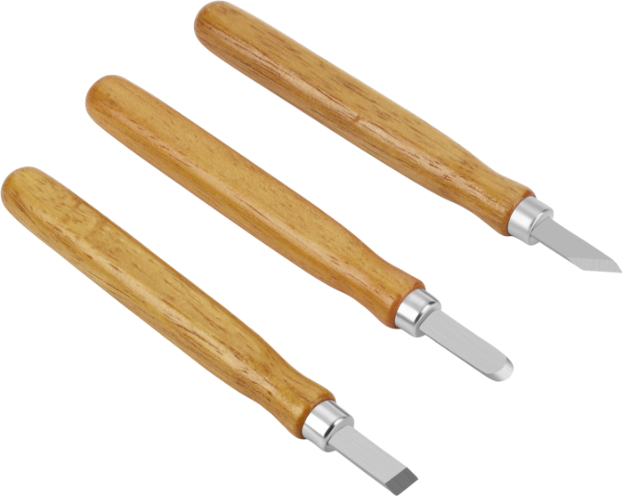 Set cutite pentru sculptura in lemn 9 piese cu husa (KD12697) [6]